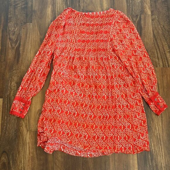 Free People Lucky Loosie Swing Tunic Boho Dress - Picture 3 of 5